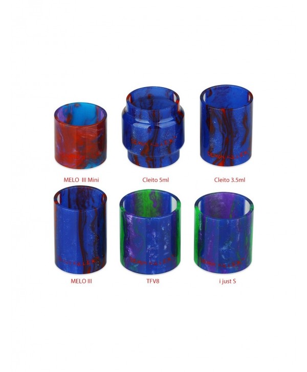 Demon Killer Resin Tube for Cleito/iJust S/Melo 3/TFV8/TFV12 Series