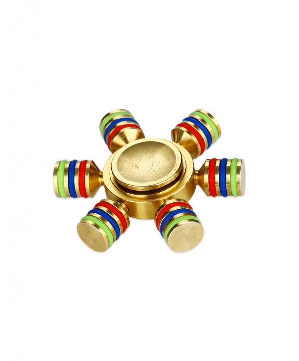 Luminous EDC Hand Spinner with Six Spins