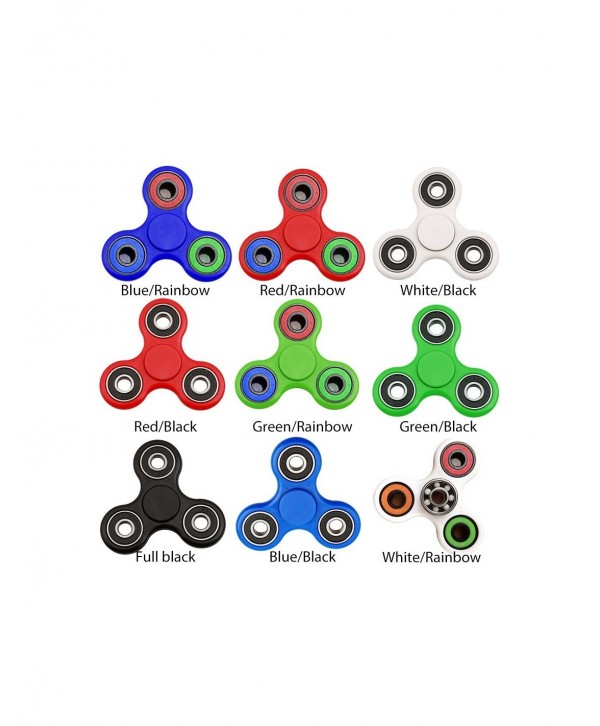 Plastic EDC Triangle Hand Fidget Spinner