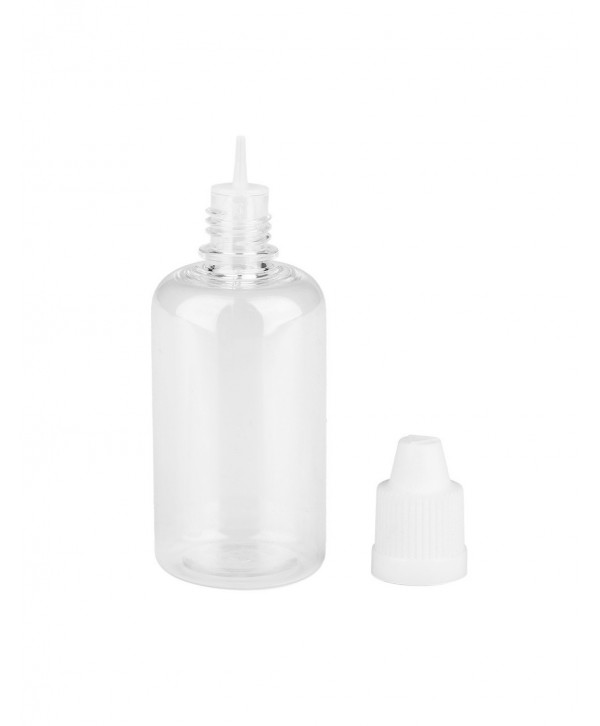 Unassembled PET Transparent Plastic Dropper Bottle 50ml 1000pcs