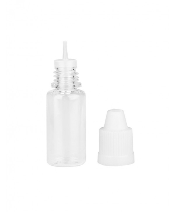 PET Needle Tip Plastic Transparent Dropper Bottle 10ml