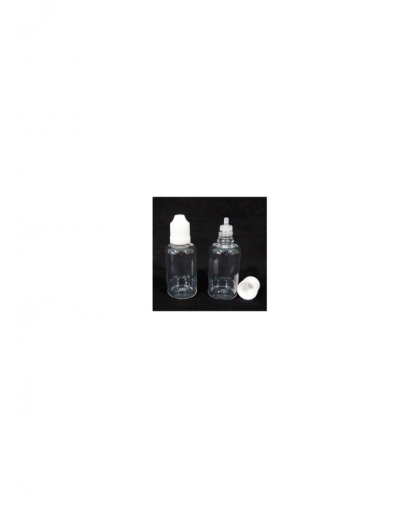 PET Transparent Plastic Dropper Bottle 30ml