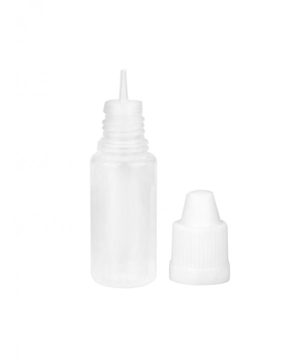 LDPE Needle Tip Plastic Semi-transparent Dropper Bottle 10ml