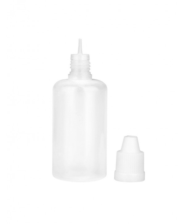 LDPE Needle Tip Plastic Semi-transparent Dropper Bottle 50ml