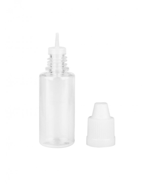PET Needle Tip Plastic Transparent Dropper Bottle 15ml