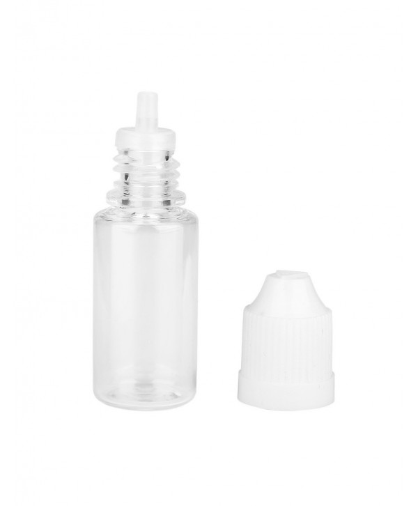 PET Transparent Plastic Dropper Bottle 10ml
