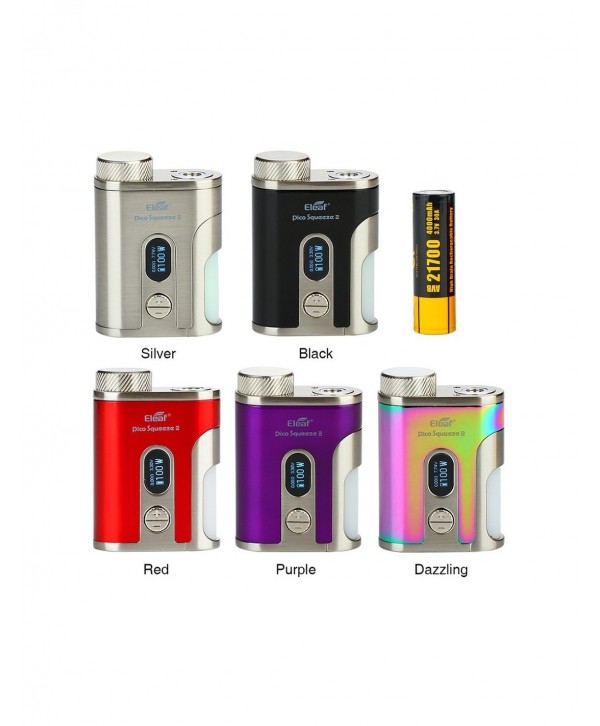 Eleaf iStick Pico Squeeze 2 100W TC Squonk MOD 4000mAh