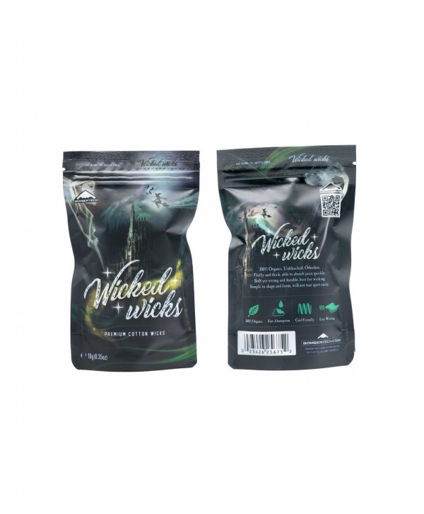 BomberTech Wicked Wicks Premium Cotton Wicks