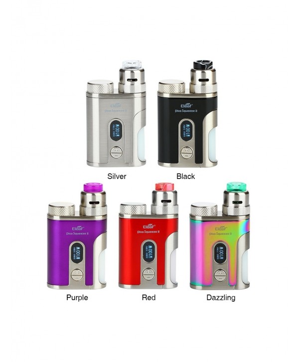 Eleaf iStick Pico Squeeze 2 100W Squonk Kit with Coral 2 RDA