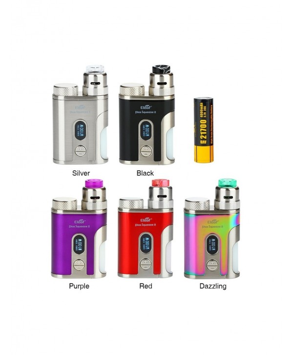 Eleaf iStick Pico Squeeze 2 100W Squonk Kit with Coral 2 RDA 4000mAh