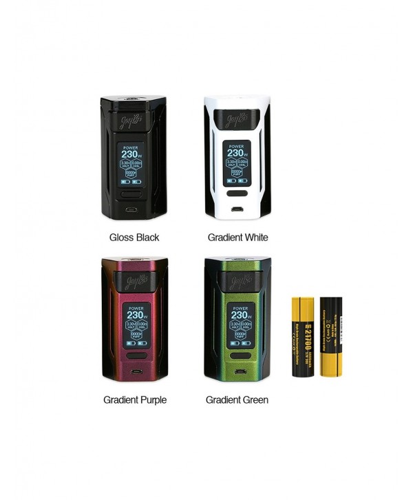 WISMEC Reuleaux RX2 21700 230W TC MOD 8000mAh