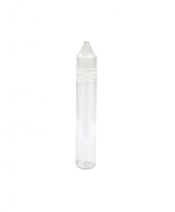 Unassembled PET Transparent Long Bottle 30ml 1800pcs