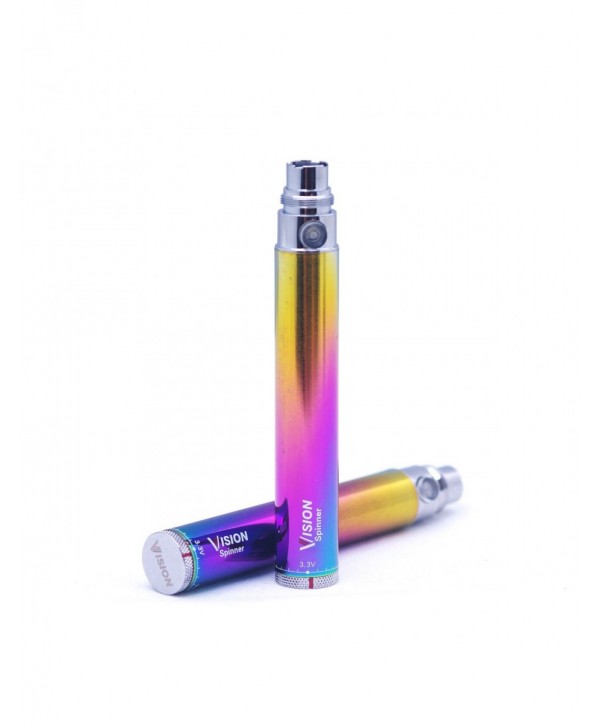 Vision Spinner eGo VV Battery Rainbow 650mAh