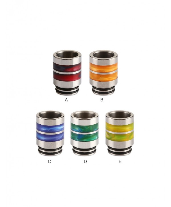 Stainless Steel Resin Ring 810 Drip Tip 0271