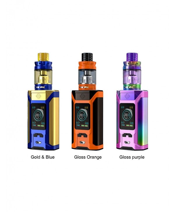 WISMEC SINUOUS RAVAGE230 230W TC Kit with GNOME King