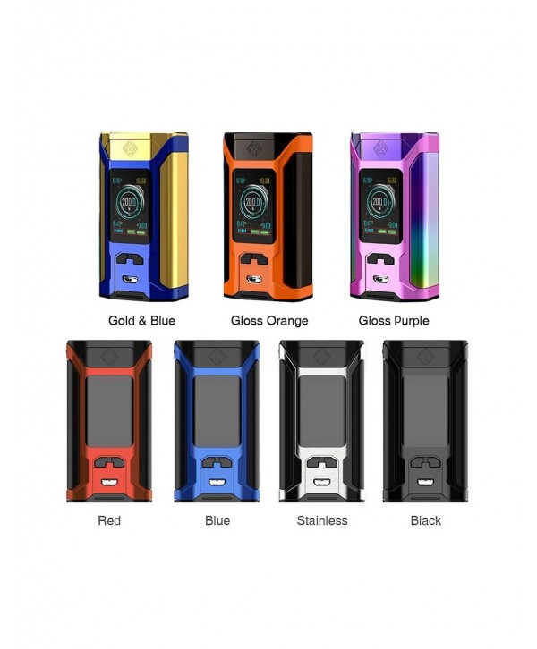 WISMEC SINUOUS RAVAGE230 230W TC Box MOD