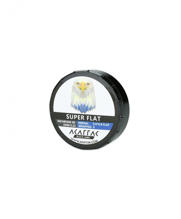 AKATTAK Nichrome 80 Super Flat Prebuilt Coil 20pcs