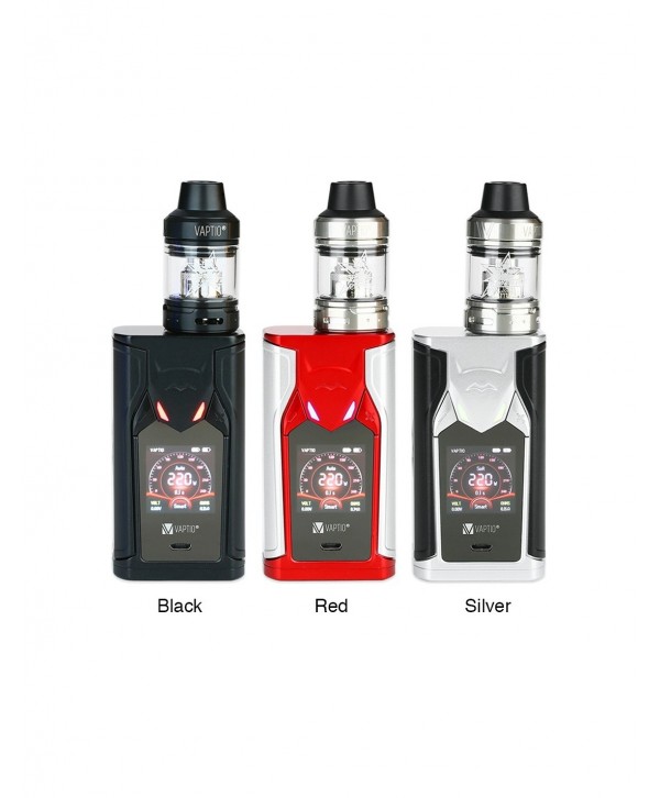 Vaptio Super Bat 220W TC Kit with Frogman Tank