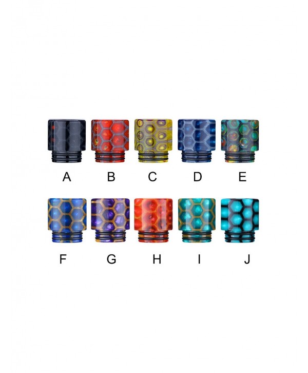 Sailing Snakeskin Pattern Resin 810 Drip Tip SL226