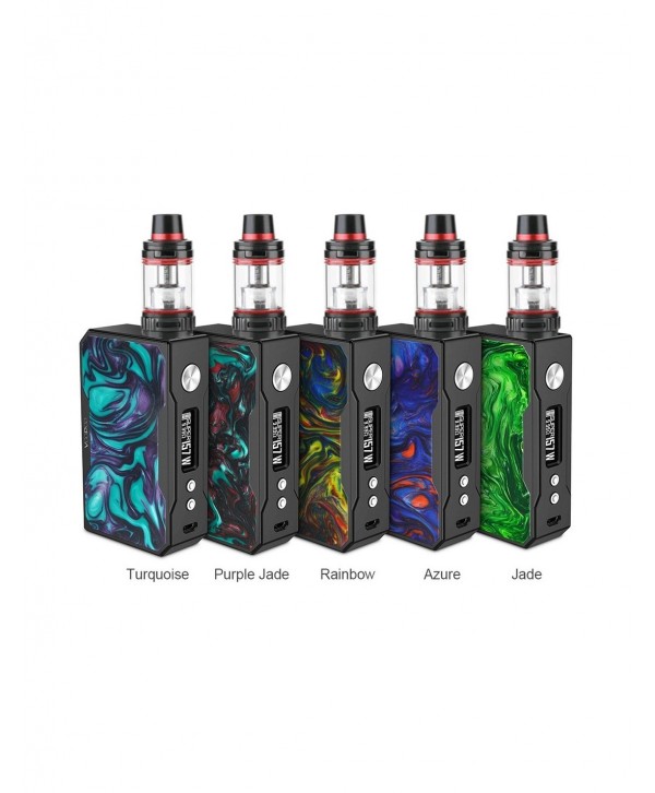 VOOPOO Black Drag Resin 157W with Uwell Valyrian TC Kit