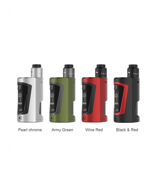 GeekVape GBOX Squonker 200W TC Kit with Radar RDA