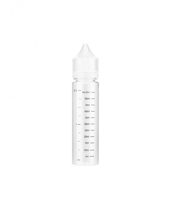 Unassembled PET Transparent Bottle with Scale 60ml