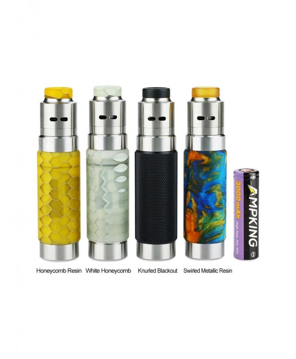 WISMEC Reuleaux RX Machina 20700 Mech MOD with Guillotine RDA Kit 3000mAh