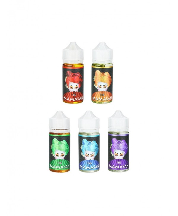 The Mamasan Premium PG+VG E-liquid E-juice 100ml