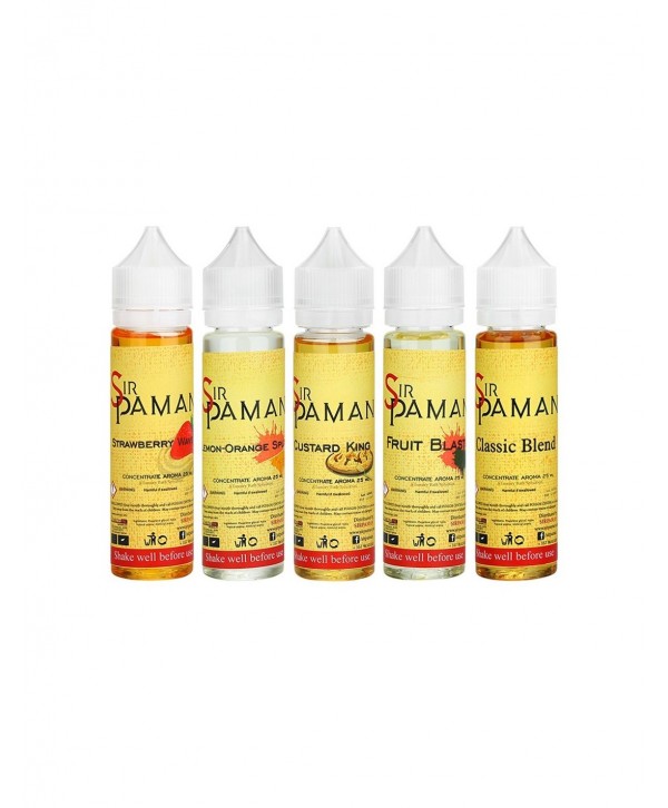 Sir Paman Premium PG+VG E-liquid E-juice 60ml