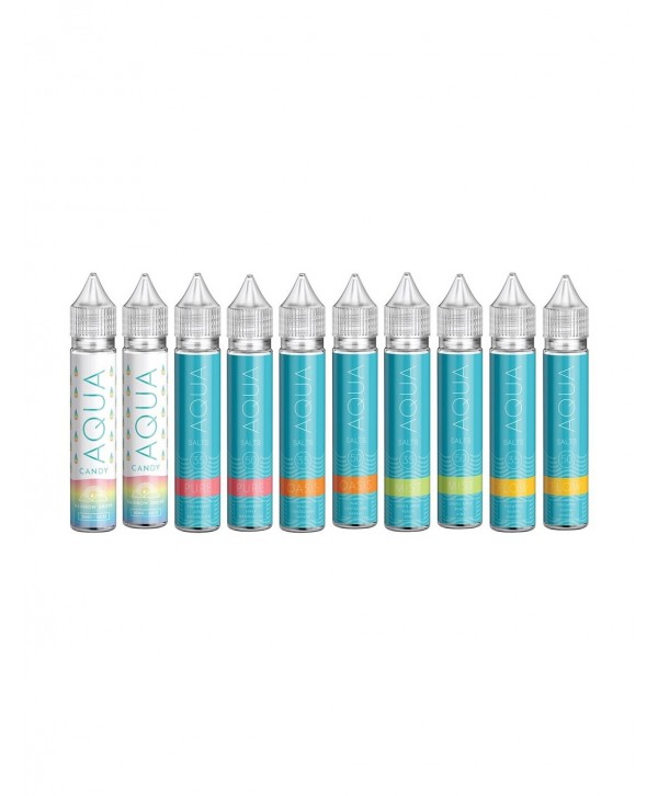 Aqua Salts Premium PG+VG E-liquid E-juice 30ml