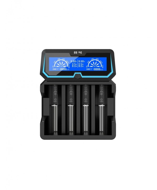 Xtar X4 4-slot Quick Charger with LCD Screen