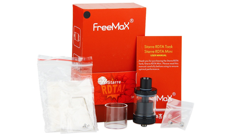 FreeMax Starre RDTA Tank 5ml FreeMaN Starre RDTA Tank Starre RIta mini Starr e Max