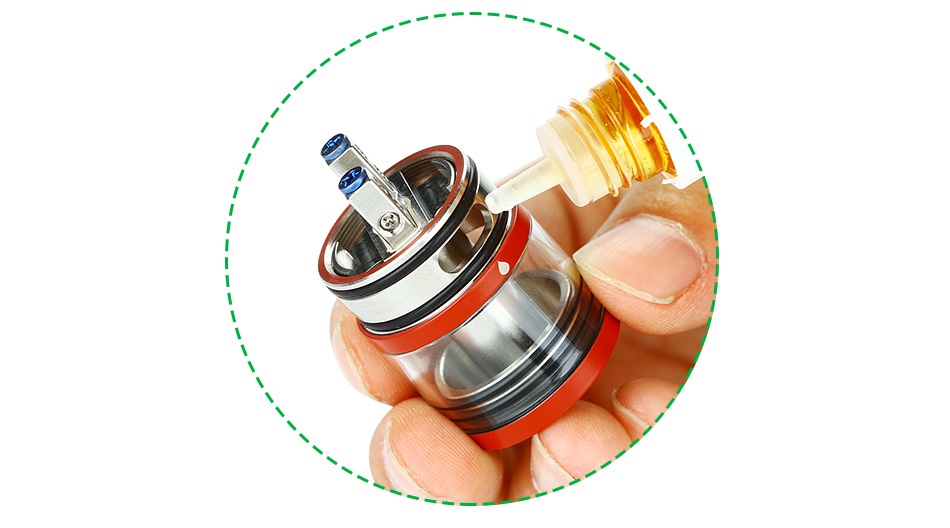 IJOY Limitless RDTA Plus Atomizer 6.3ml ee Refilling ring Pyrex glass Top cap Wo pos  Velocity style Deck Colored cap Airflow contro Delrin drip tip