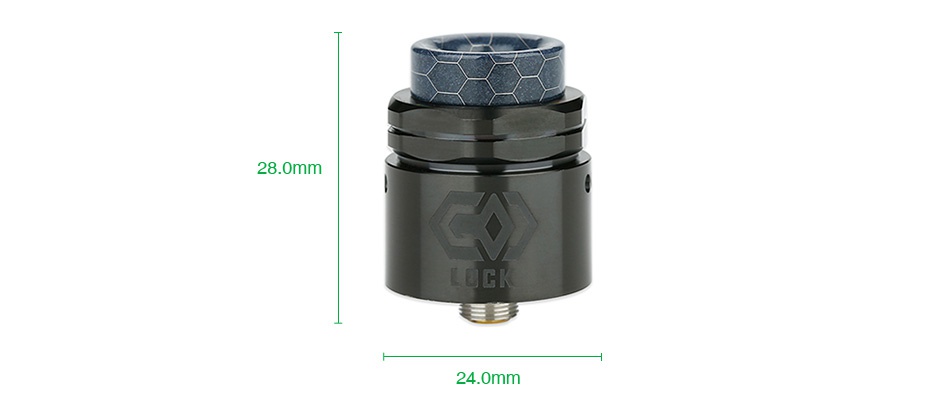 Ehpro Lock Build-free RDA 28 0mm   24 0mm