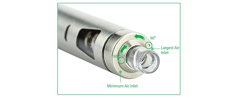 Joyetech eGo AIO Quick Start Kit 1500mAh Largest ai Inlet Minimum air Inlet