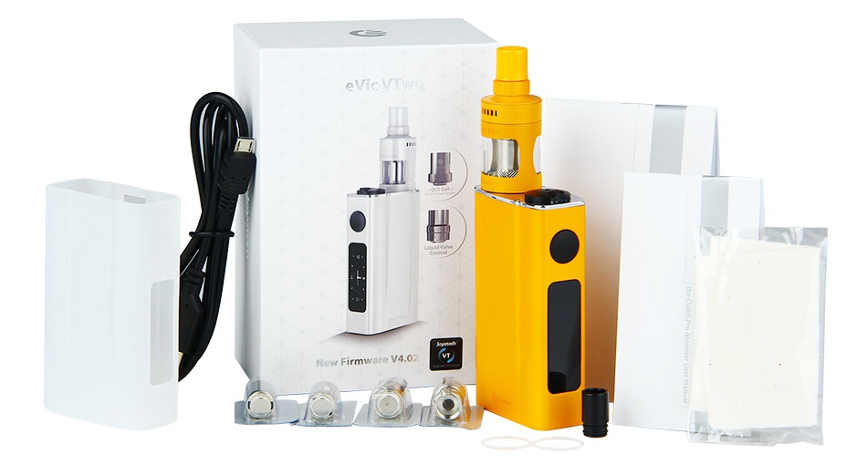 Joyetech eVic VTwo with CUBIS Pro Full Kit 5000mAh I H New Firmware v4 0