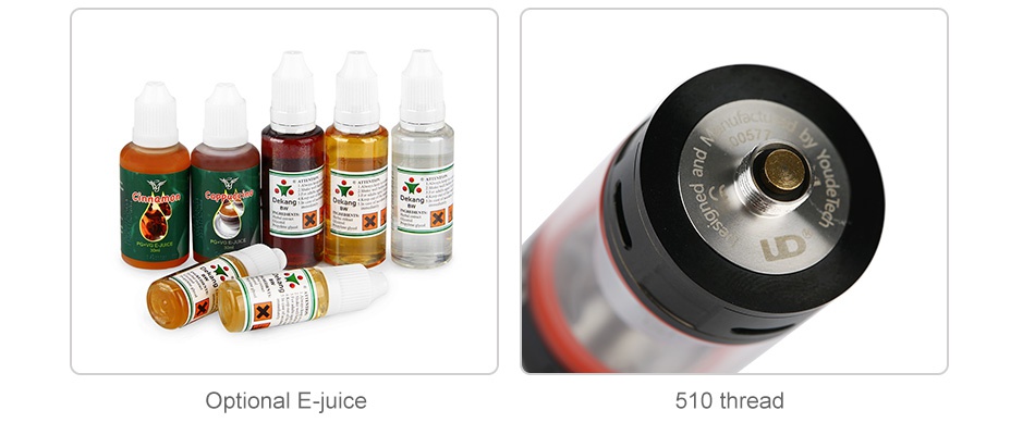 UD Zephyrus V3 Subohm Tank Kit 5ml Optional E juice 510 thread