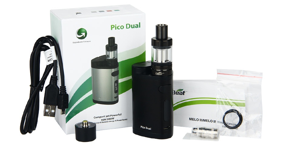 Eleaf Pico Dual 200W TC Full Kit Pico Dua M