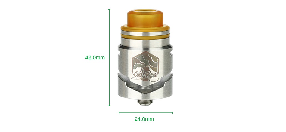 Cool Vapor Cavalry RDTA 2.5ml 42 0mm 24 0mm