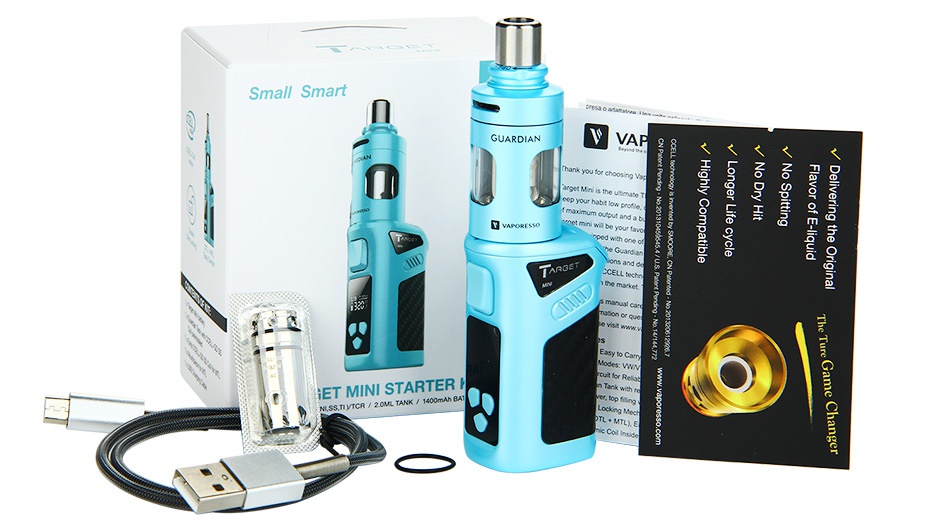 Vaporesso TARGET Mini 40W TC Starter Kit 1400mAh Small Smart GET MINI STARTER