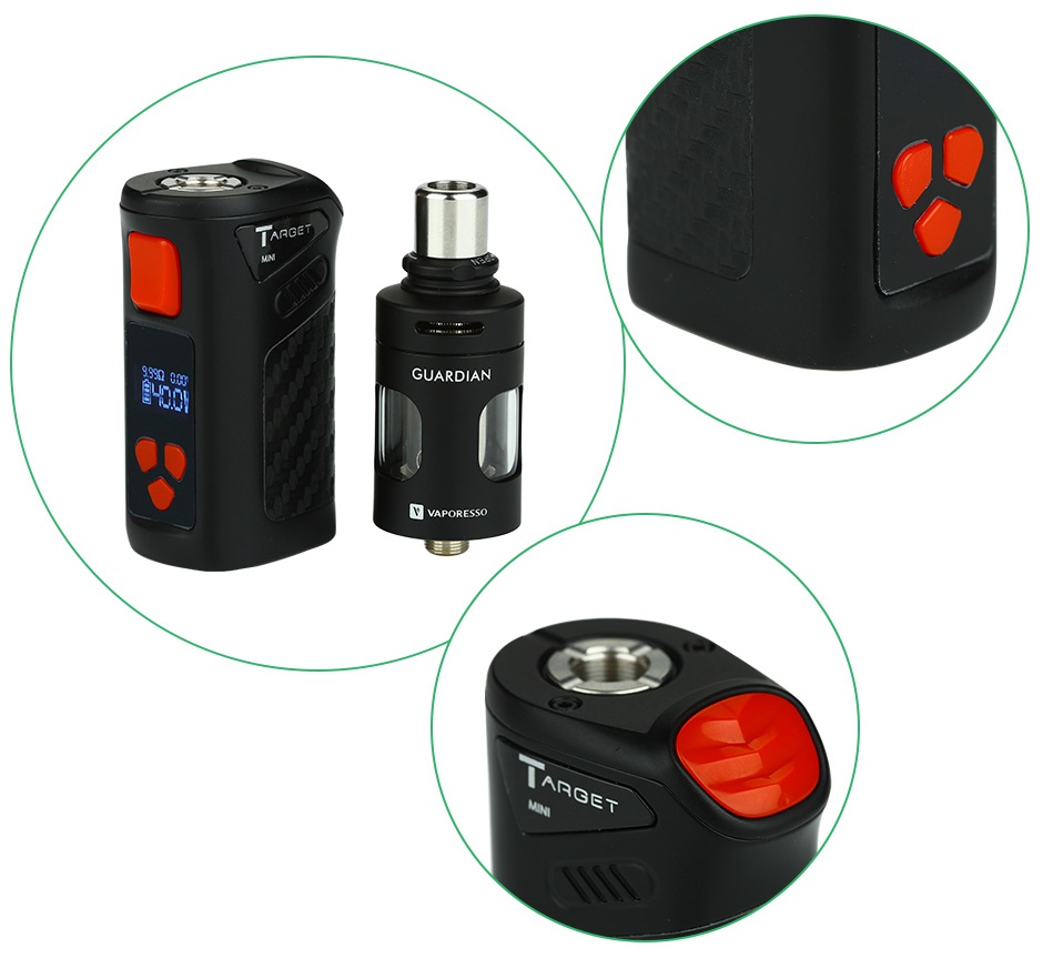 Vaporesso TARGET Mini 40W TC Starter Kit 1400mAh T GU    A T