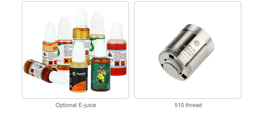 Joyetech UNIMAX 2 Atomizer 5ml Optional E juice 510 thread