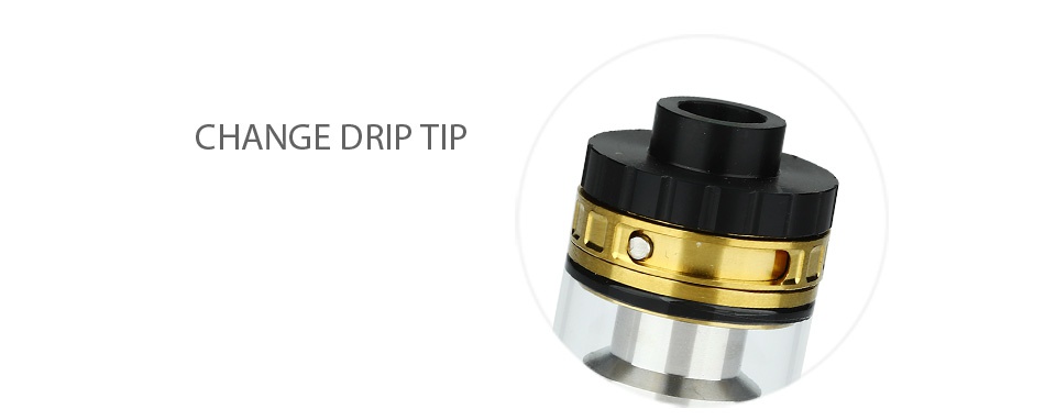 Vapeston Maganus Cloud Blaster Tank 5ml CHANGE DRIP TIP