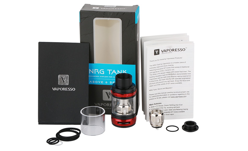 Vaporesso NRG Tank 5ml VAPORESSO NRG TANK ABoV G VAPORESSO features