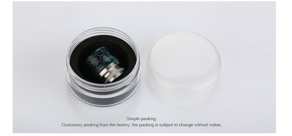 Snakeskin Resin Drip Tip for TFV8 Customary packing from the factory  the packing is subject to change without notice