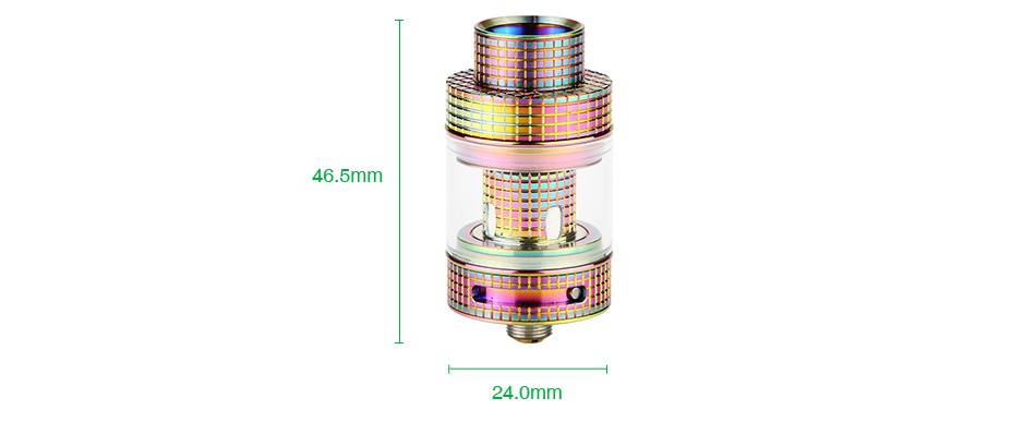 Freemax Fireluke Mesh Subohm Tank 2ml/3ml 46 5mm 24 0mm