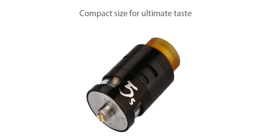IJOY RDTA 5S Tank 2.6ml Compact size for ultimate taste
