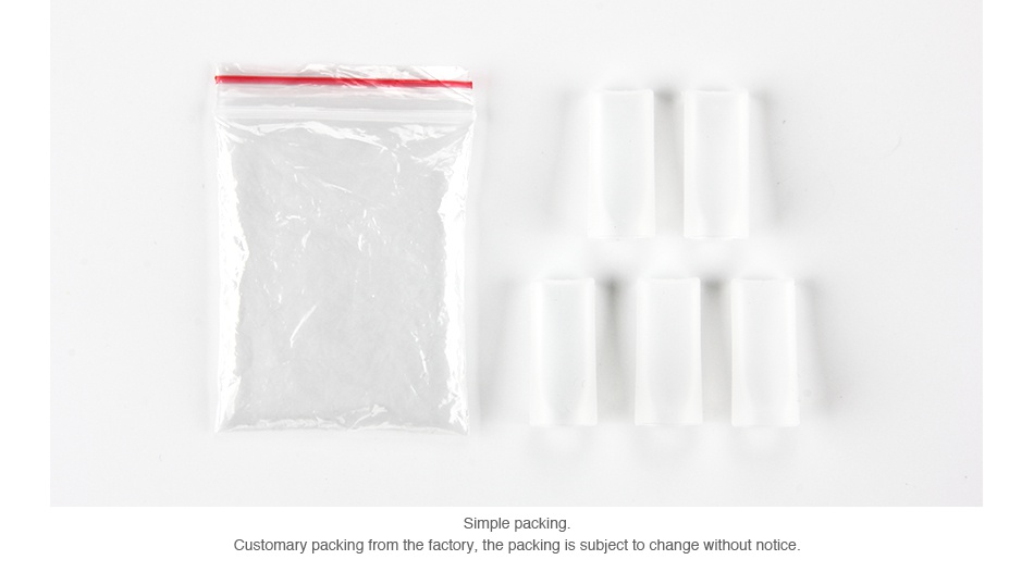 Rubber Mouthpiece Cover for eGo-T/eGo-C Cartridges 5pcs mple packing Customary packing from the factory  the packing is subject to change without notice