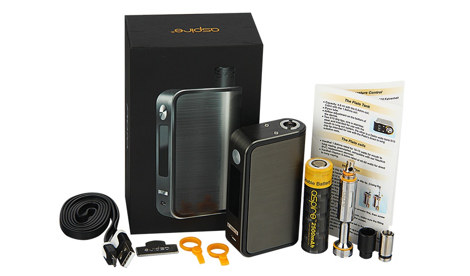 Aspire Plato 50W TC Kit 2500mAh 9