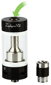 UD Zephyrus V2 Tank Atomizer 6ml zophy ruse